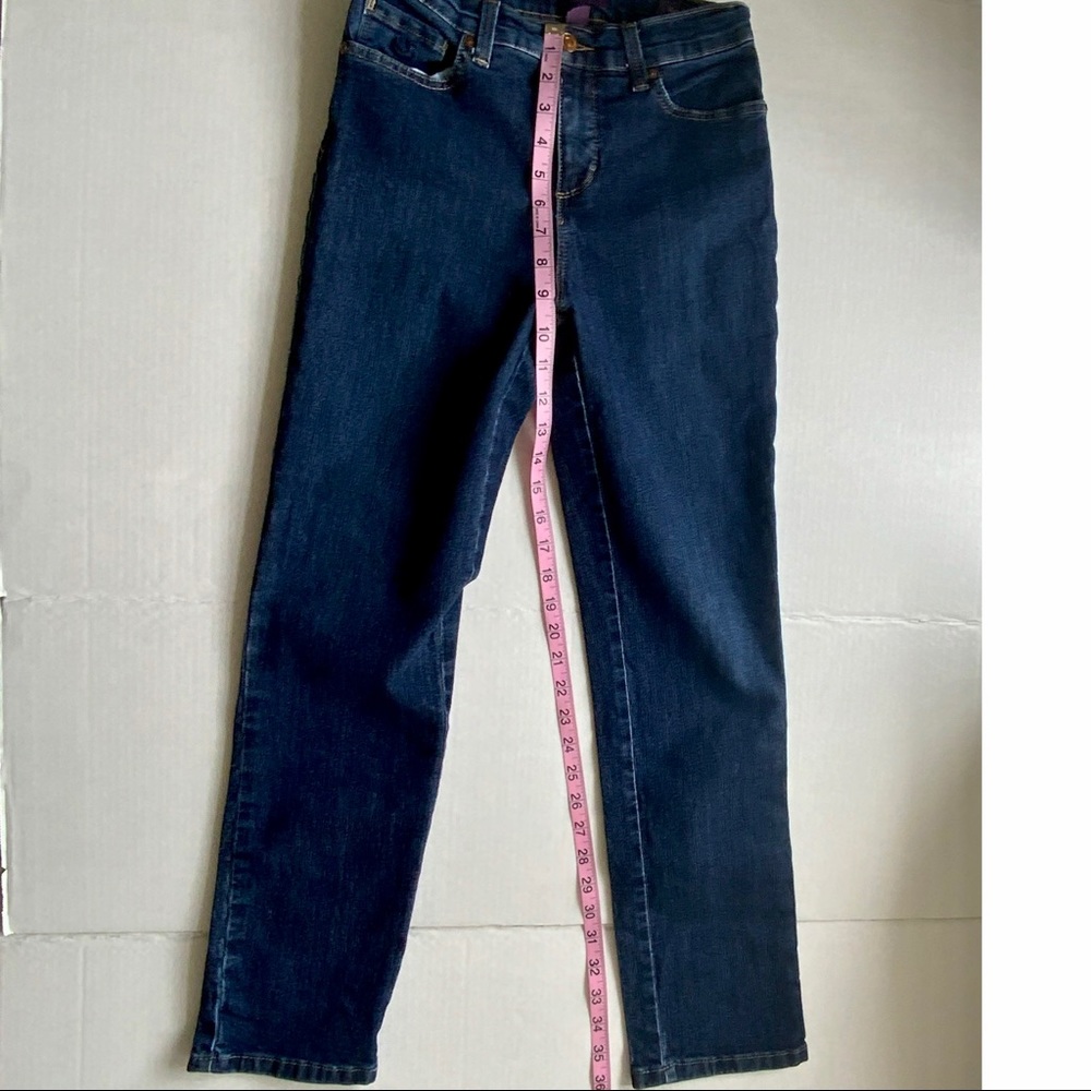 Gloria Vanderbilt Amanda Blue Jeans, Classic Fit, Sz 4P